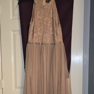 Womens Champagne New Formal Dress